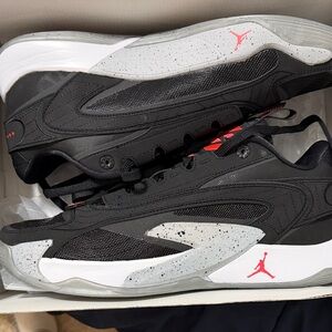 Jordan Luka 2 in Black and Bright Crimson